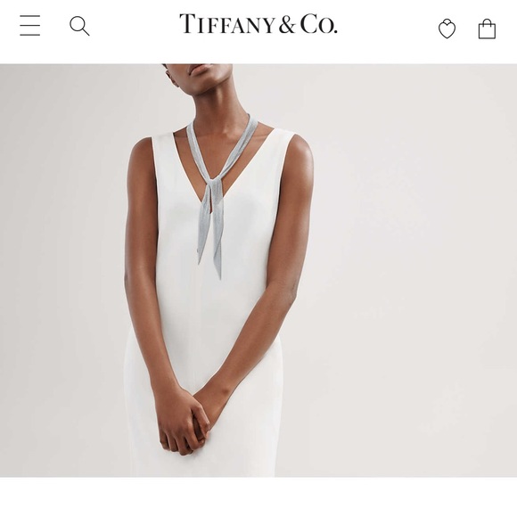 Elsa Peretti Mesh scarf necklace